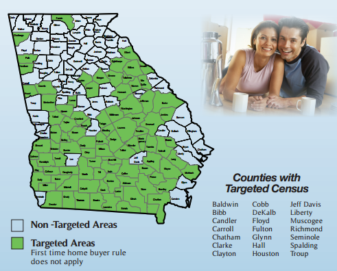 Georgia Dream Targeted Counties